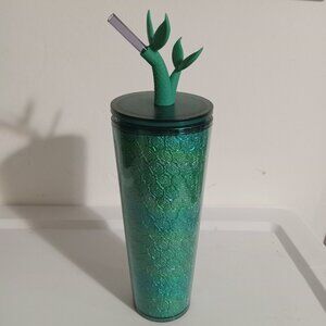 *Limited edition* starbucks MERMAID TUMBLER green